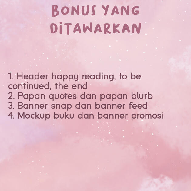 Bonus yang Ditawarkan